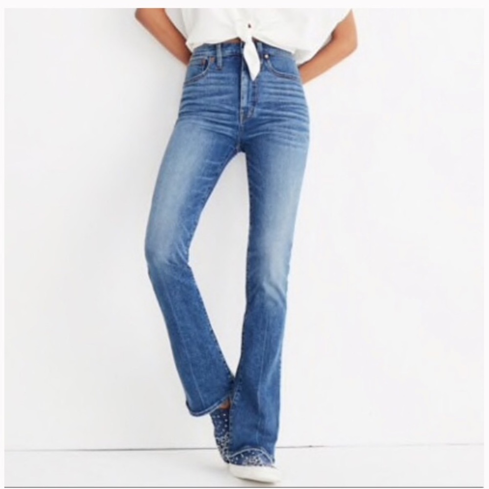Madewell High Rise Rigid Flare 26